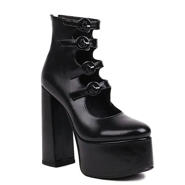 Women's Ankle Boots Low Heel