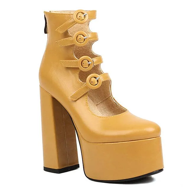 Women's Ankle Boots Low Heel