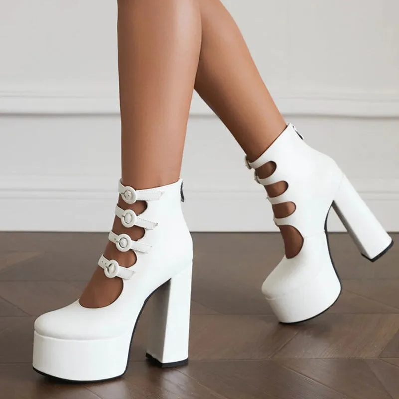 Women's Ankle Boots Low Heel