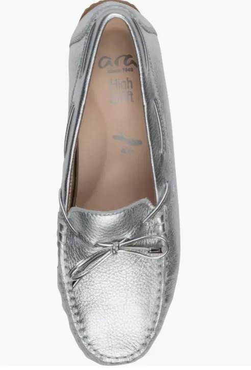 WOMEN'S ARA AMARILLO LOAFER | SILVER