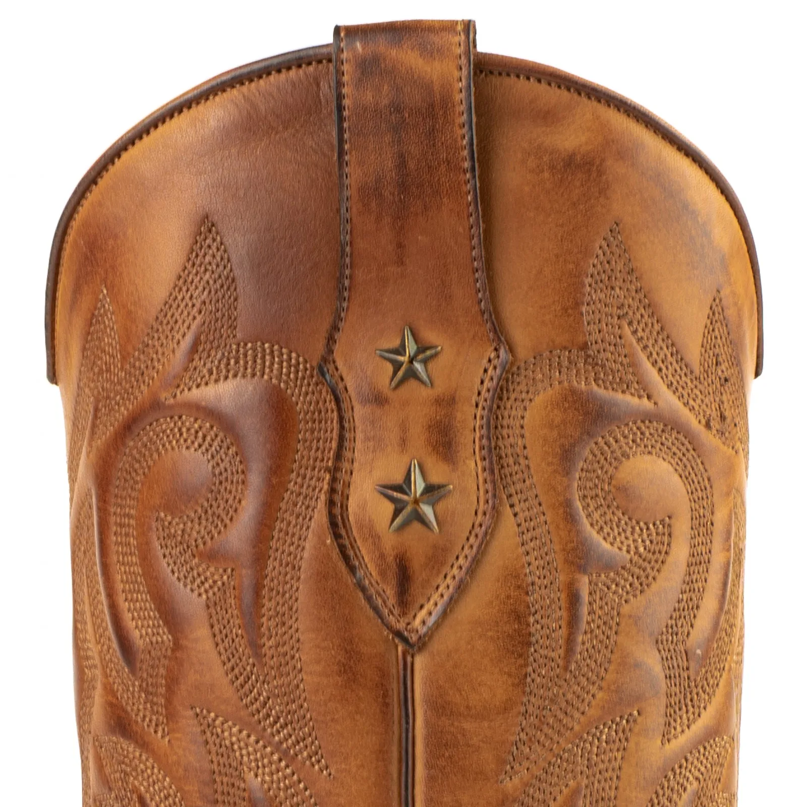 Women's Cowboy Country Western Boots Handmade Brown Leather 2524