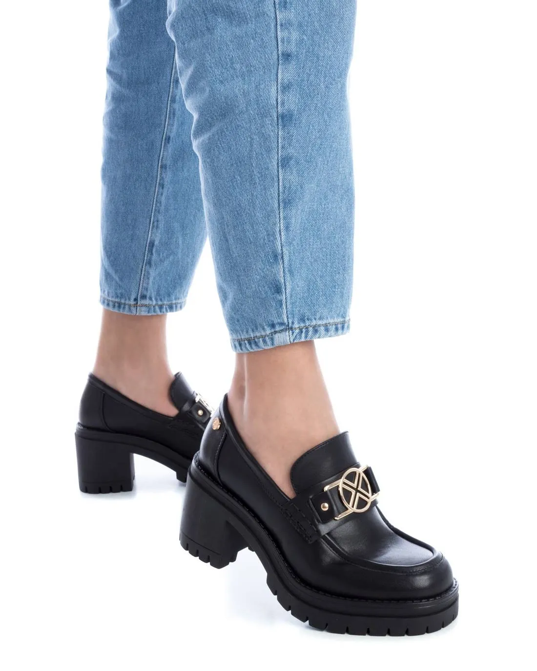 Women's Heeled Moccasins By XTI 142057