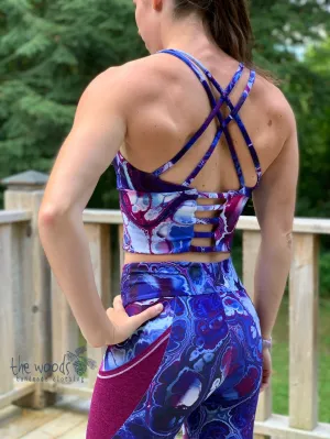 Women’s longline Sports Bra/swim top-CUSTOM ORDER