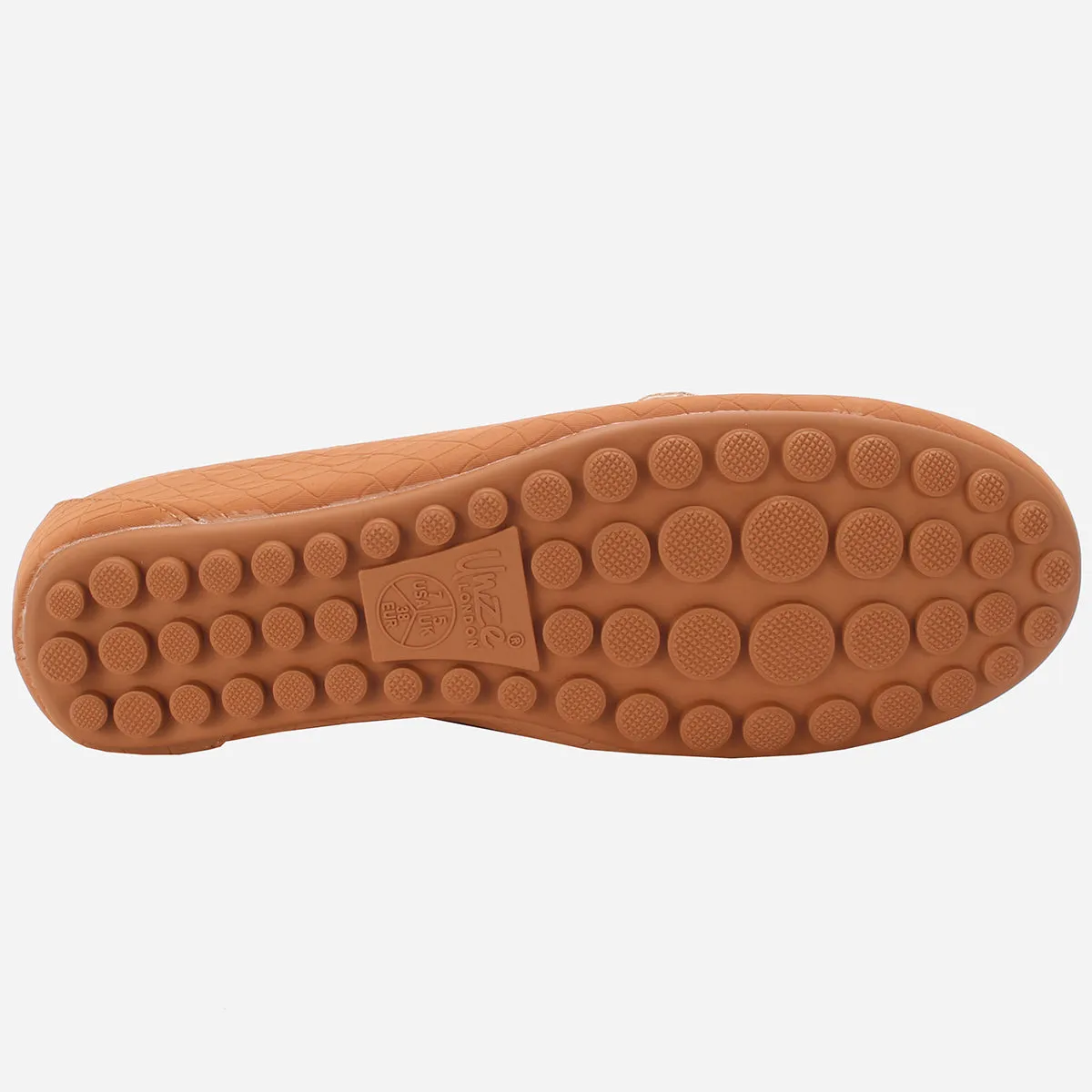 Womens "KANAAN" High Wedge Comfy Moccasin