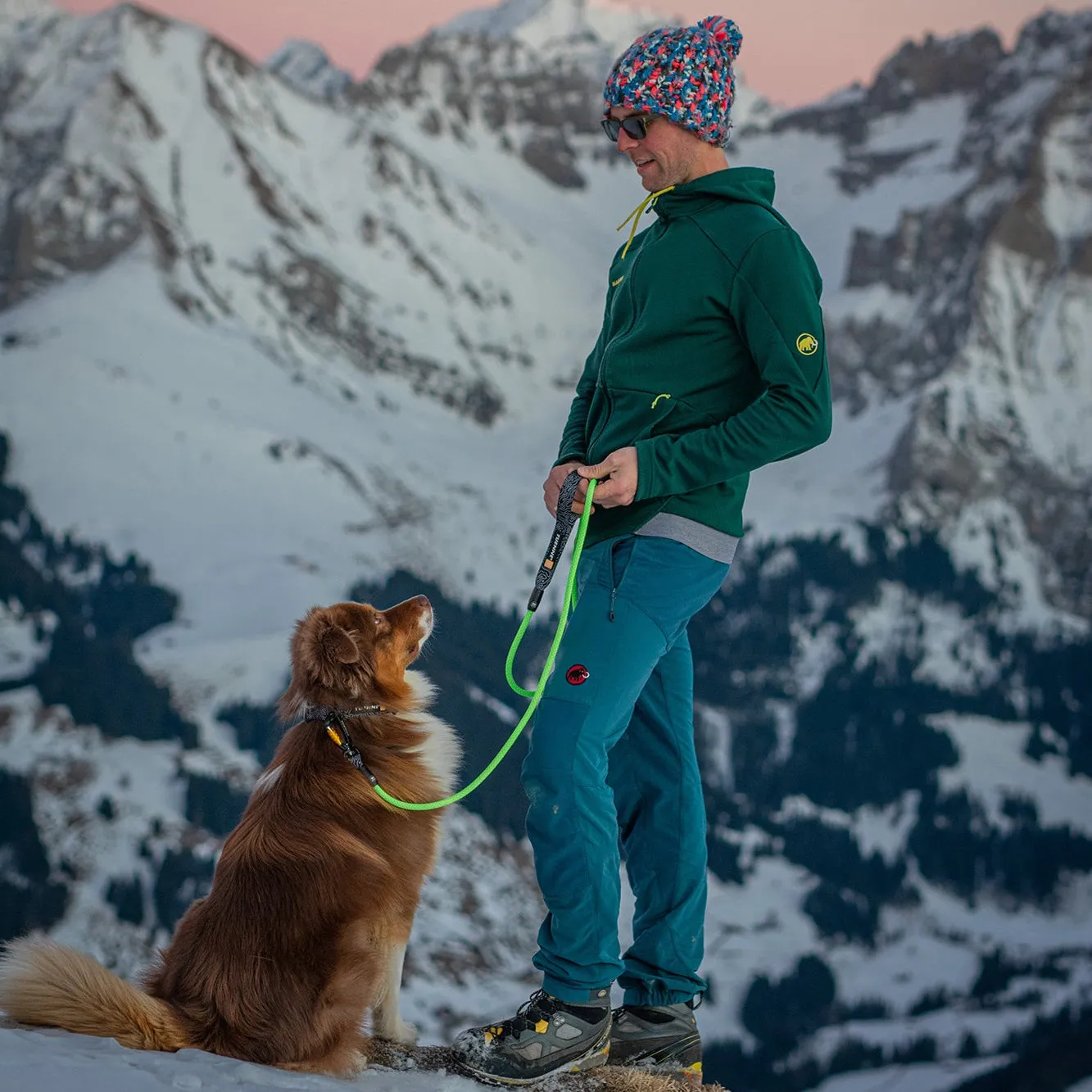 Xeros Neon Green 9.2mm Dry Dog Leash